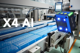 東集X4 AI工業(yè)讀碼器高速讀取鋁塑膜噴碼，助力鋰電池高效產(chǎn)線